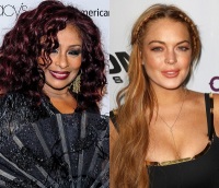 Supuestamente la cantante Chaka Khan y Lohan tuvieron un "encontronazo" en el centro de rehabilitación